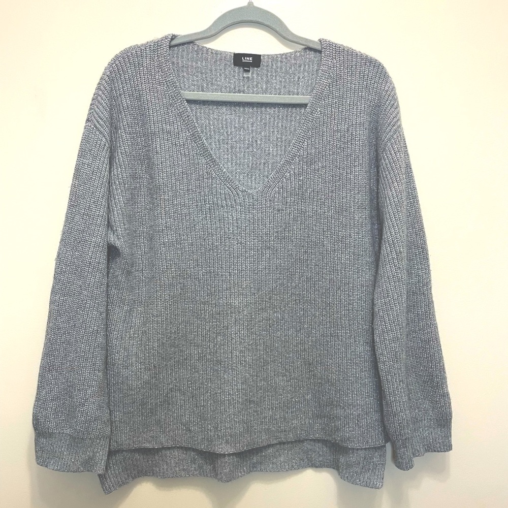 Line The Label Vneck Sweater